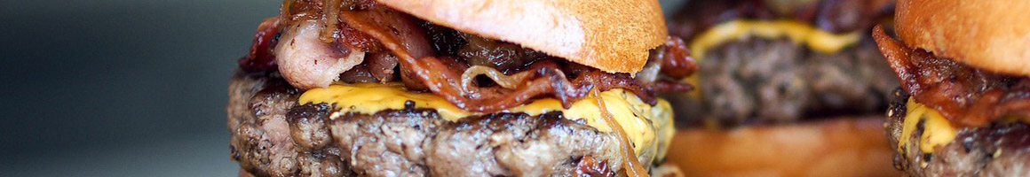 Eating Burger at Brunis Breakfast & Burgers restaurant in Millville, NJ.
